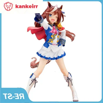 Kankeirr 21Cm Uma Musume: Diezgan Derby Toukai Teiou Sapņi Ir Jāveic! PVC Cute Meitene Modelis Anime Rīcības Attēls Pieaugušo Rotaļlietas